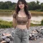 Beautiful Girl Livestream on Hot51 app